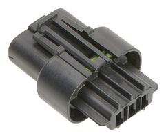 MOLEX 207782-0004 Connector Housing, IP68, Squba 207782, Receptacle, 4 Ways, 3.6 mm