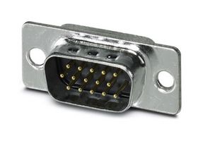 PHOENIX CONTACT 1655111 D Sub Connector, High Density, Plug, 9 Contacts, DE, Solder Cup