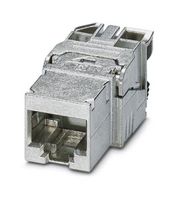 PHOENIX CONTACT 1417274 模块连接器, RJ45 插座, 1 x 1 (端口), 8P8C, Cat6a, IP20, 电缆安装