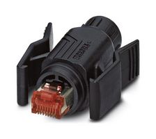 PHOENIX CONTACT 1414408 Modular Connector, RJ45 Plug, 1 x 1 (Port), 8P8C, Cat6, IP67, Cable Mount