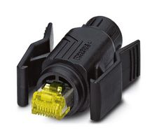 PHOENIX CONTACT 1414410 模块连接器, RJ45 插头, 1 x 1 (端口), 8P8C, Cat6a, IP67, 电缆安装