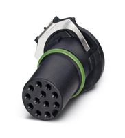 PHOENIX CONTACT 1442052 传感器连接器, M12, PCB插座, 直形印刷板安装