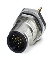 PHOENIX CONTACT 1437119 Sensor Connector, SPEEDCON Series, M12, PCB Pin, Straight Panel Mount