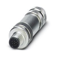 PHOENIX CONTACT 1404410 Sensor Connector, M12, Solder Pin, Straight Cable Mount
