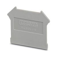 PHOENIX CONTACT 3003023 附件, Phoenix UK系列DIN轨接线端子, 端盖, UK