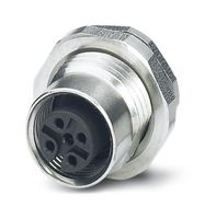 PHOENIX CONTACT 1404974 Sensor Connector, M12, Female, 4 Positions, PCB Socket, Straight Panel Mount