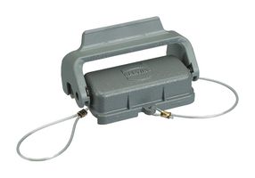 HARTING 09200105423 防尘盖/罩, 保护盖, Han A Size 10A标准护罩, 金属主体