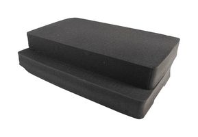 MULTICOMP 22-24175 Foam Insert, Replacement, Black, 19.5 "x 11 "x 7.5 ", 495.3mm x 279.4mmx 190.5mm, For 22-24130 Cases
