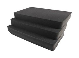 MULTICOMP 22-24205 Foam Insert Replacement Black, 21.5 "x 14 "x 10.5 ", 546.1mm x 355.6mm x 266.7mm For 22-24160 Cases