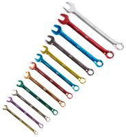 CK TOOLS T4346M12ST 颜色编码扳手套件, 12件