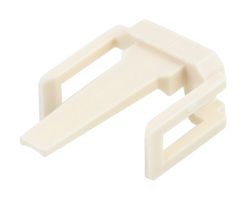 MOLEX 105415-0001 Connector Accessory, 5.7mm Pitch, 1Pos, Natural, Terminal Position Assurance Retainer