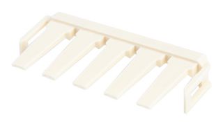 MOLEX 105415-0005 Connector Accessory, 5.7mm Pitch, 5Pos, Natural, Terminal Position Assurance Retainer