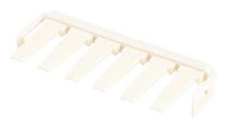 MOLEX 105415-0006 Connector Accessory, 5.7mm Pitch, 6Pos, Natural, Terminal Position Assurance Retainer