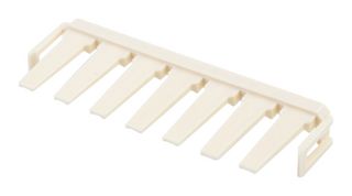 MOLEX 105415-0007 Connector Accessory, 5.7mm Pitch, 7Pos, Natural, Terminal Position Assurance Retainer