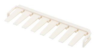 MOLEX 105415-0008 连接器配件, 5.7mm 间距,8 路,自然色, 端子位置卡扣, Molex Mega-Fit 105411 和 171692/200456 插头与插座连接器外壳