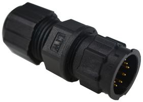 AMPHENOL LTW BD-02BMMA-LL7001 圆形连接器, Standard Circular Connector, Standard (B) Series, 电缆安装插头, 2 触点, 焊接引脚, 卡口