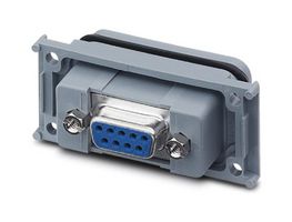 PHOENIX CONTACT 1689695 连接器配件, 面板安装框架, VS系列DE-09 D-Sub连接器