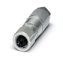 PHOENIX CONTACT 1414586 Sensor Connector, M12, Female, 8 Positions, IDC / IDT Socket, Straight Cable Mount