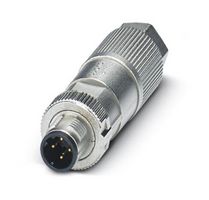 PHOENIX CONTACT 1411068 传感器连接器, M12, 公, 4路, IDC / IDT插头, 直形线缆安装