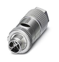 PHOENIX CONTACT 1411043 传感器连接器, M12, 公, 8路, IDC / IDT插头, 直形线缆安装
