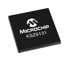 MICROCHIP KSZ9131MNXI Ethernet Controller, Gigabit Ethernet Transceiver, IEEE 802.3, 3.135 V, 3.63 V, QFN, 64 Pins