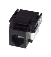 TUK KSH66BK 模块连接器, Keystone, RJ12 插座, 1 x 1 (端口), 6P6C
