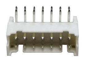 MULTICOMP PRO MP001742 引脚针座, 直角, 线至板, 2 mm, 2 排, 14 触点, 通孔直角, MP W2B 2MM