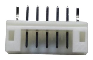 MULTICOMP PRO MP001758 引脚针座, 线至板, 2 mm, 1 排, 7 触点, 通孔安装, MP W2B 2MM