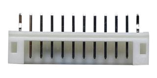 MULTICOMP PRO MP001763 引脚针座, 线至板, 2 mm, 1 排, 12 触点, 通孔安装, MP W2B 2MM