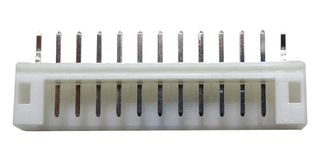 MULTICOMP PRO MP001764 引脚针座, 线至板, 2 mm, 1 排, 13 触点, 通孔安装, MP W2B 2MM