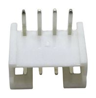 MULTICOMP PRO MP001769 引脚针座, 直角, 线至板, 2 mm, 1 排, 4 触点, 通孔直角, MP W2B 2MM