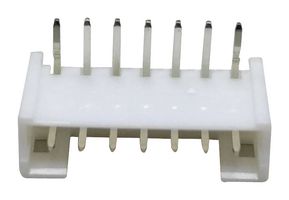 MULTICOMP PRO MP001772 引脚针座, 直角, 线至板, 2 mm, 1 排, 7 触点, 通孔直角, MP W2B 2MM