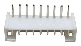 MULTICOMP PRO MP001774 引脚针座, 直角, 线至板, 2 mm, 1 排, 9 触点, 通孔直角, MP W2B 2MM