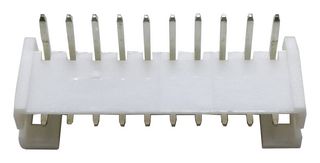 MULTICOMP PRO MP001775 引脚针座, 直角, 线至板, 2 mm, 1 排, 10 触点, 通孔直角, MP W2B 2MM