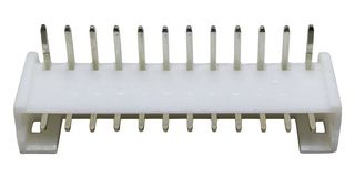 MULTICOMP PRO MP001777 引脚针座, 直角, 线至板, 2 mm, 1 排, 12 触点, 通孔直角, MP W2B 2MM