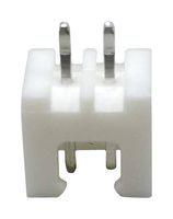 MULTICOMP PRO MP001795 引脚针座, 线至板, 2.5 mm, 1 排, 2 触点, 通孔安装, MP W2B 2.5MM