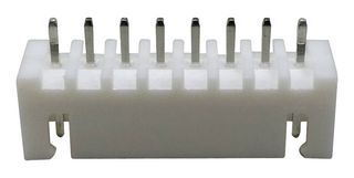 JST / JAPAN SOLDERLESS TERMINALS B8B-XH-A (LF)(SN) 引脚针座, 垂直, 线至板, 2.5 mm, 1 排, 8 触点, 通孔直型, XH