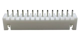 MULTICOMP PRO MP001807 引脚针座, 线至板, 2.5 mm, 1 排, 14 触点, 通孔安装, MP W2B 2.5MM