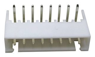 MULTICOMP PRO MP001815 引脚针座, 直角, 线至板, 2.5 mm, 1 排, 8 触点, 通孔直角, MP W2B 2.5MM