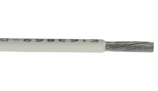 ALPHA WIRE 67150 WH 线缆, 每米, MPPE(改性聚苯醚), 白色, 15 AWG, 84 x 0.16mm