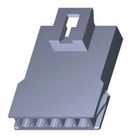 MOLEX / BRAD 200277-1105 连接器外壳, 黑色, Nano-Fit 200277 Series, 插头, 5 路, 2.5 mm, Molex Nano-Fit 201447 系列公压接端子