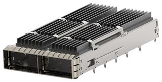 TE CONNECTIVITY 2342935-1 连接器配件, PCI热缩, 笼式组件, AMP QSFP-DD I/O连接器