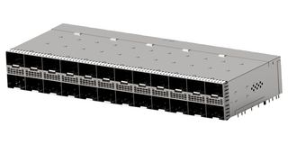 TE CONNECTIVITY 2357518-1 I/O Connector, 480 Contacts, Receptacle, zSFP+, Press Fit, PCB Mount