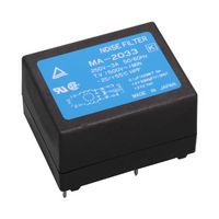 KEMET MA-2013 Power Line Filter, General Purpose, 250 VAC, 1 A, Single Phase, 1 Stage, Through Hole