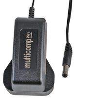 MULTICOMP PRO MP001997 AC/DC Power Supply, Level VI, ITE, 1 Output, 6 W, 12 VDC, 500 mA