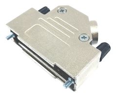 MULTICOMP PRO MP002015 连接器后壳, D Sub, DC, 45°, 锌主体