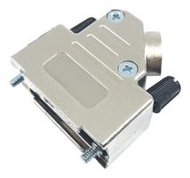MULTICOMP PRO MP002020 连接器后壳, D Sub, DE, 45°, ABS, 镀镍主体