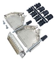 MULTICOMP PRO MP002029 D Sub Connector, Kit, Standard, Plug, 25 Contacts, DB, Solder Cup