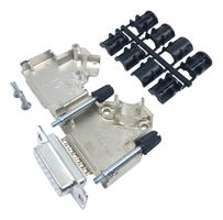 MULTICOMP PRO MP002032 D Sub Connector, Kit, Standard, Receptacle, 9 Contacts, DE, Solder Cup