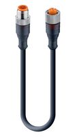 LUMBERG AUTOMATION RST 5-RKT 5-228/3 M 传感器电缆, 5路, M12 插头, M12 插座, 5路, 3 m, 9.8 ft